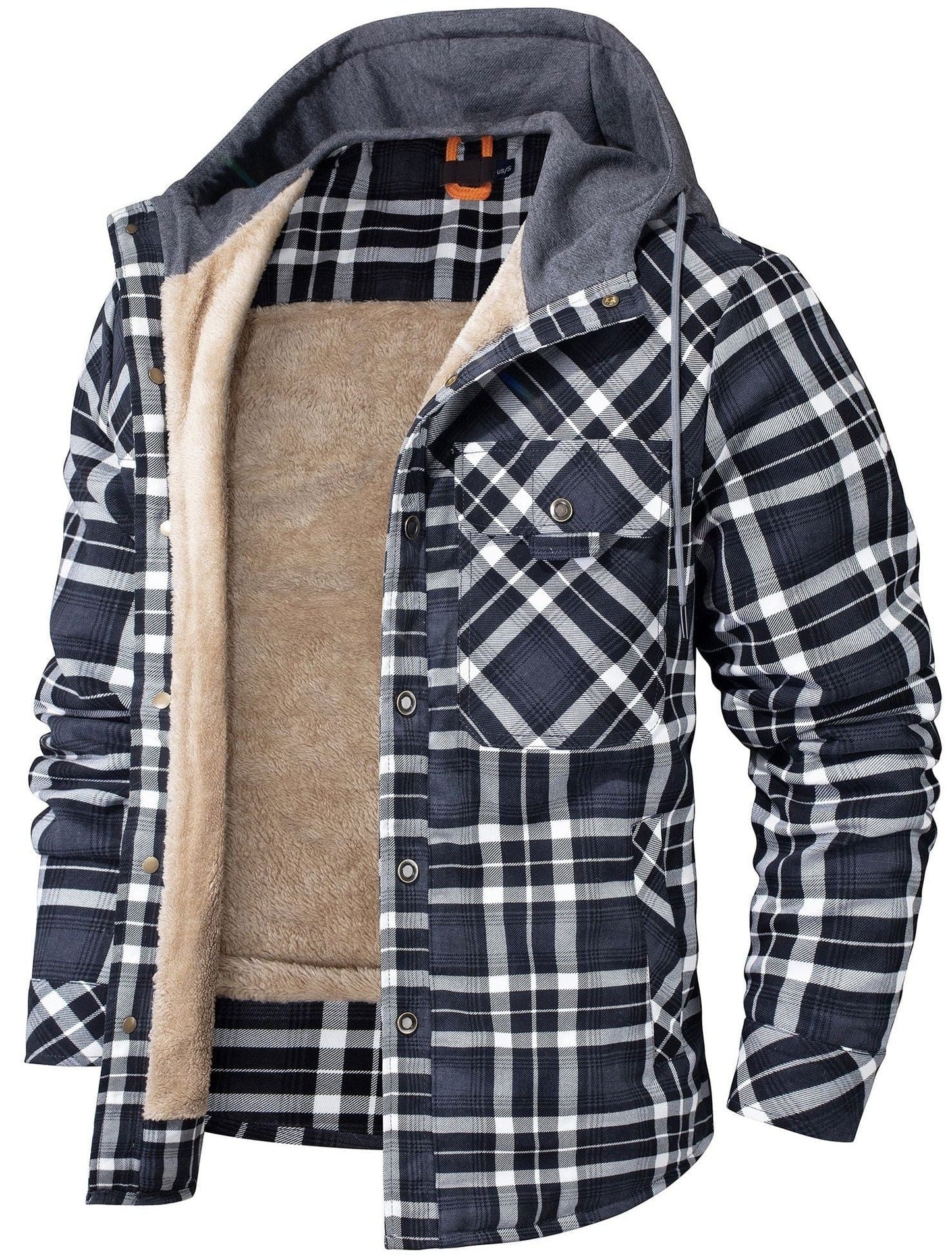 Highlander Hooded Flannel Jacket (9 Designs)