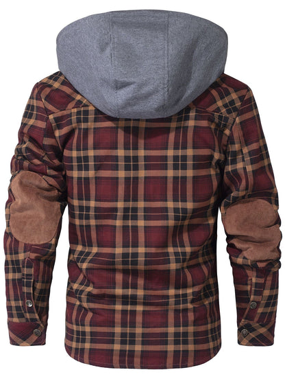 Highlander Hooded Flannel Jacket (9 Designs)