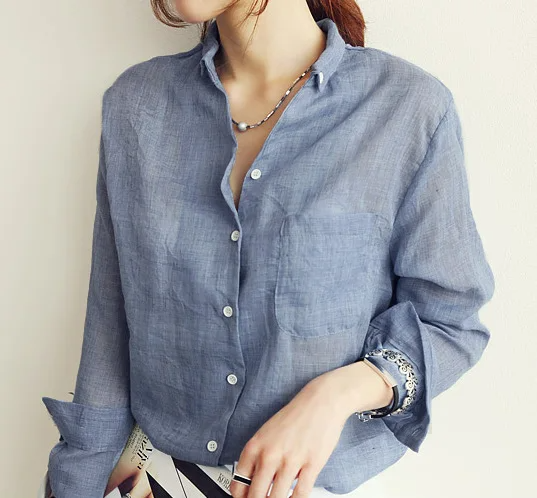 Linen Breeze Blouse