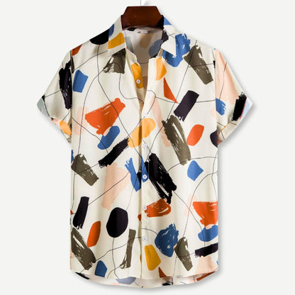 Relaxed Paint Stroke Shirt