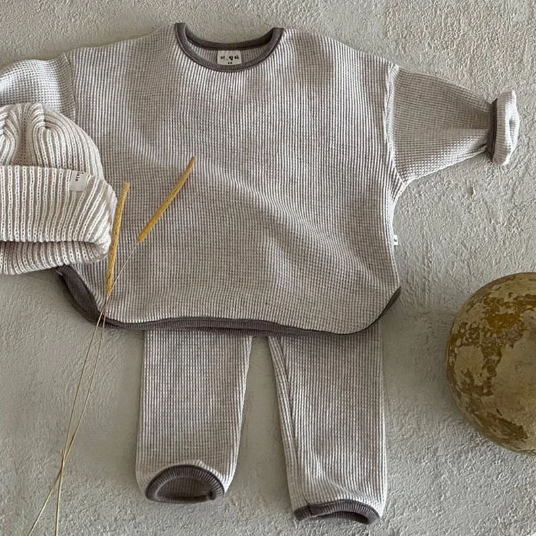 Relaxed Waffle Kids Set