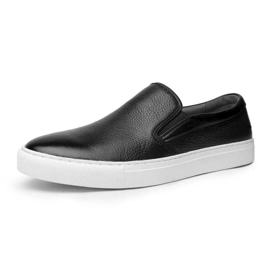 Casual Leather Slip-On