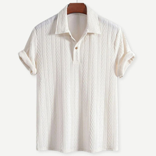 Air-Knit Ivory Polo