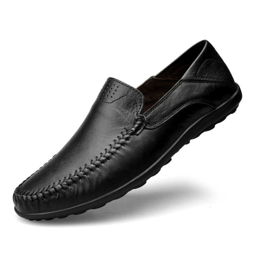 Genuine Leather "Lite Walk" Loafers