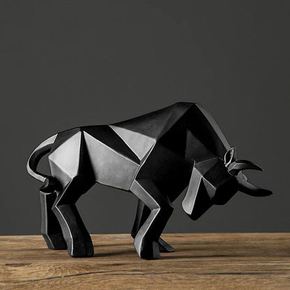 GeoBull Sculpture