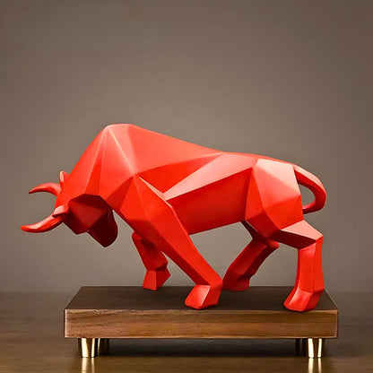 GeoBull Sculpture