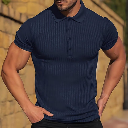 Lux Ribbed Polo