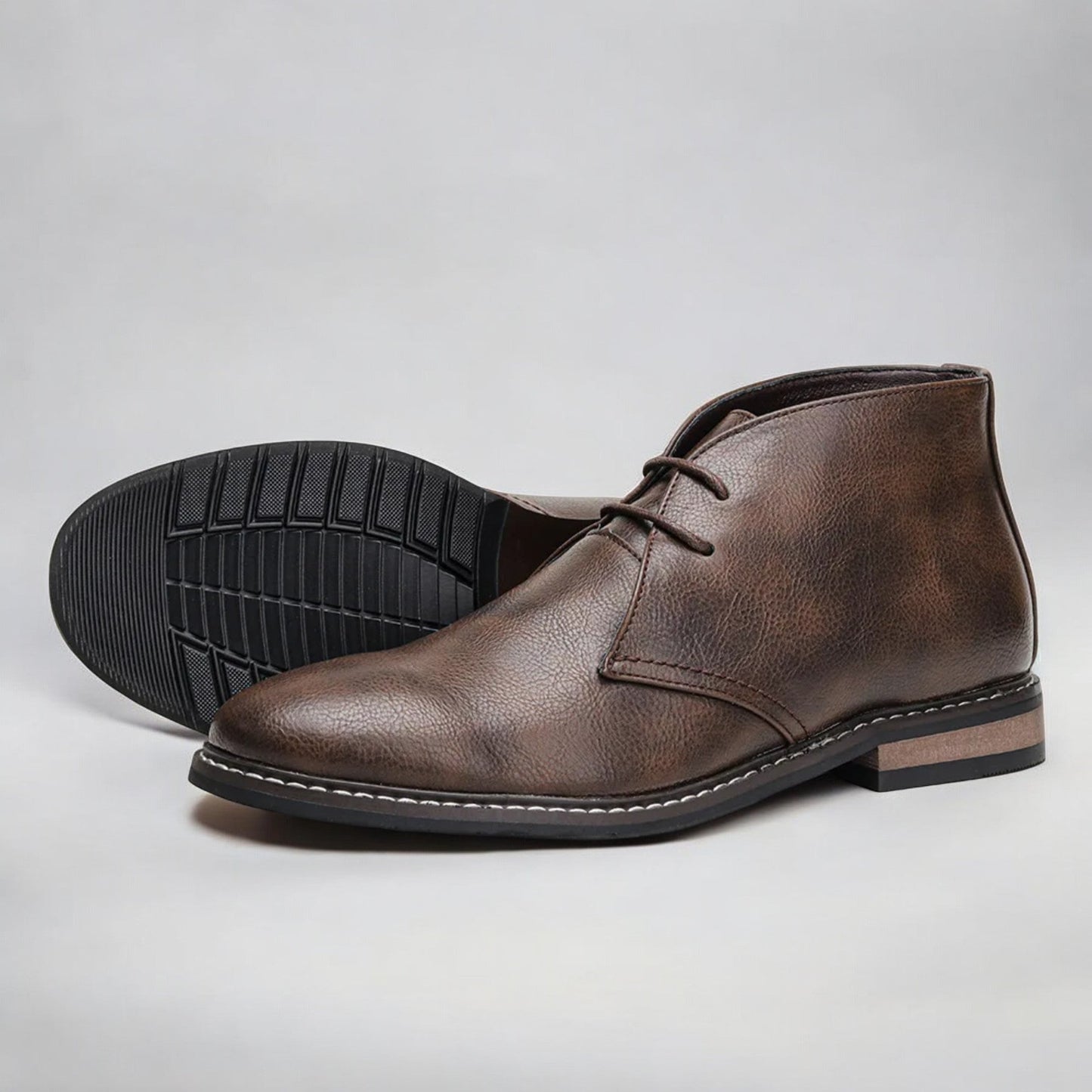 Genuine Leather Chukka Boots