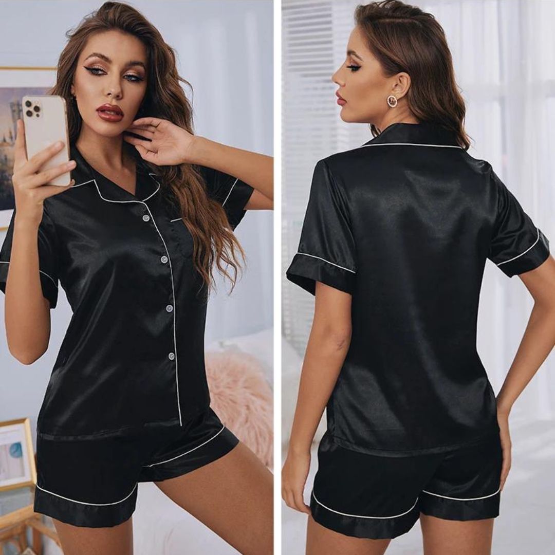 Satin Pajama Set