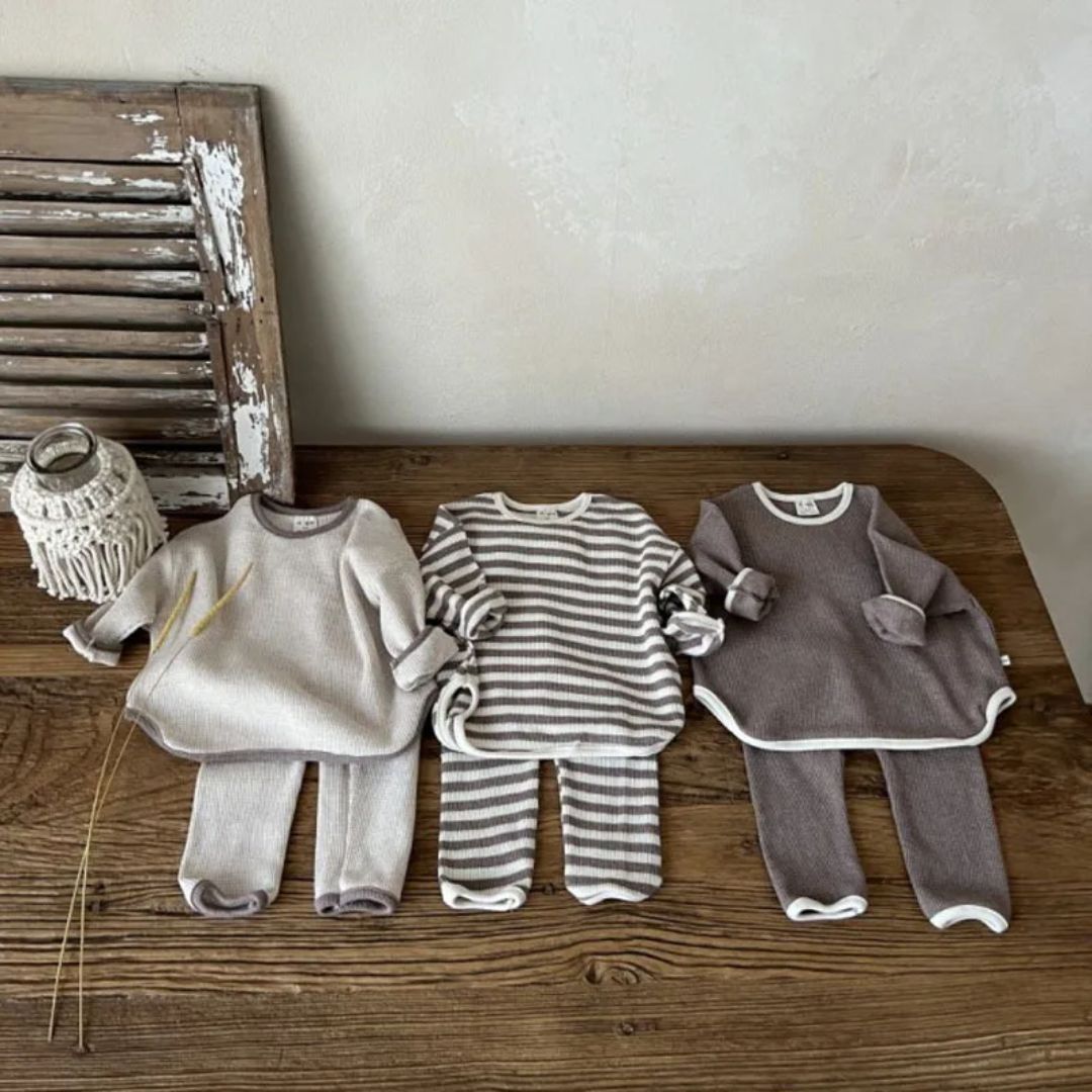 Relaxed Waffle Kids Set