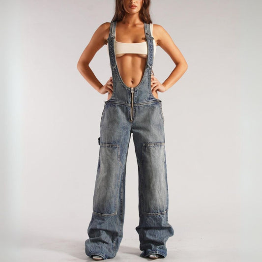 Harper Denim Overalls