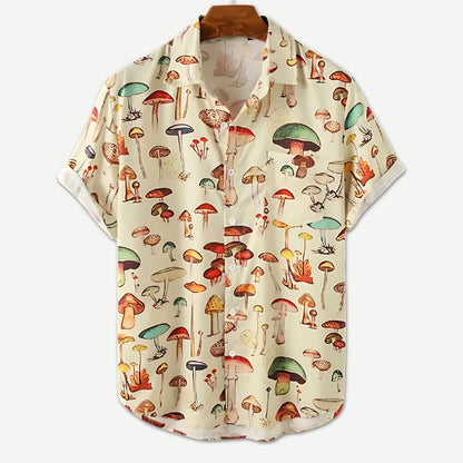 Mushroom Mosaic Shirt