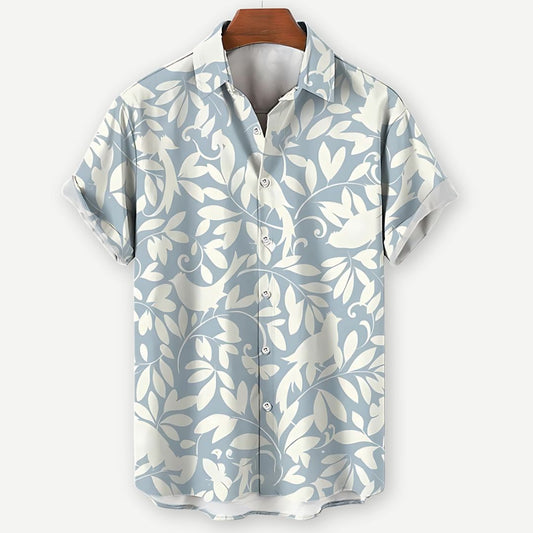 Relaxed Ivory Vines Shirt