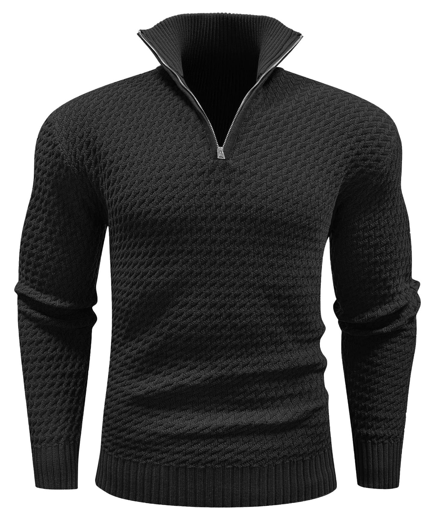 Men's Turtleneck Quarter-Zip (5 Designs)