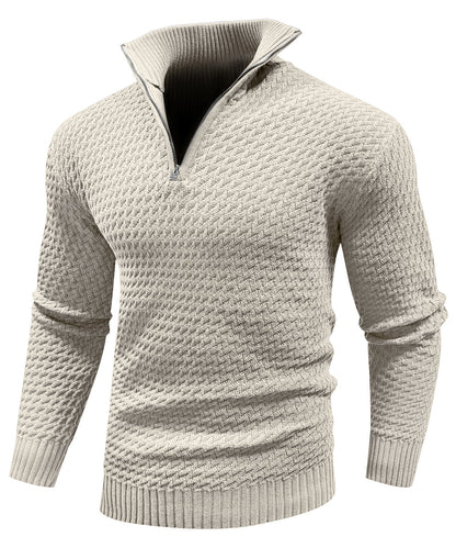 Men's Turtleneck Quarter-Zip (5 Designs)