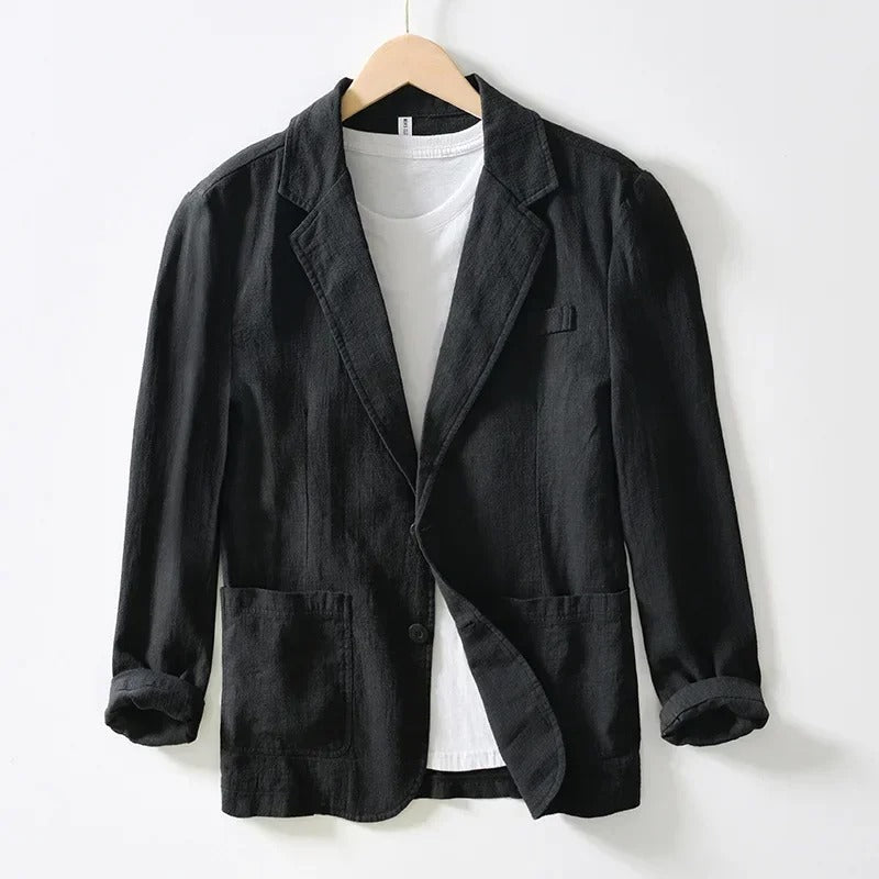 Luminara Linen Blazer